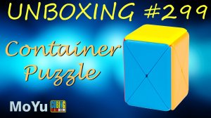 Unboxing №299 MoYu Container Puzzle I Skewb Box. Обзор
