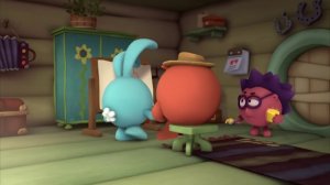 Смешарики мс Новые приключения- Настоящий медведь.