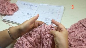 ШАРФ СПИЦАМИ ЛЕГКИМ УЗОРОМ!