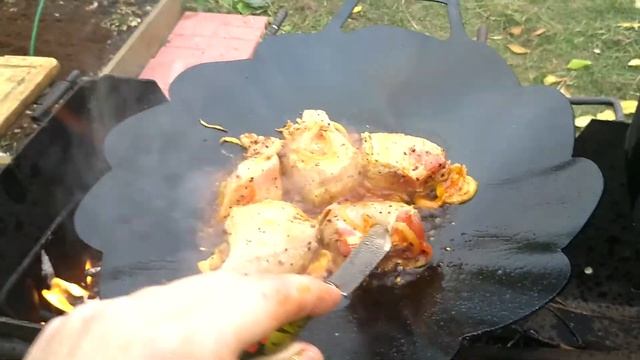 Садж 40 см "Волна" из вороненной стали 2 мм (Стальные Решения) смотреть онлайн