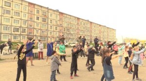 Флешмоб Танцы народов России детям #культурнаясуббота #культурадляшкольников п. Октябрьский