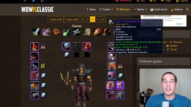 Warlock Best In Slot Phase 4 | Wow Classic Guide смотреть онлайн