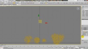 Использование proxy в 3ds max cоздание осенних деревьев