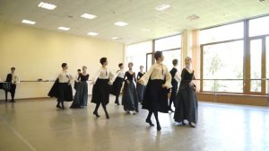 МГАХ. Романеска XVII века. (муз. Ж-Ф. Рамо). Историко-бытовой танец.