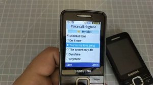 Samsung GT-S5611V and GT-S5610 Mobile phone menu browse, ringtones, games, wallpapers