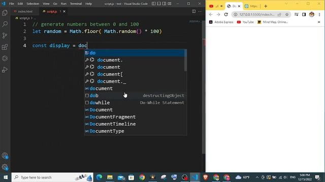 Generate Random Numbers using JavaScript 2022