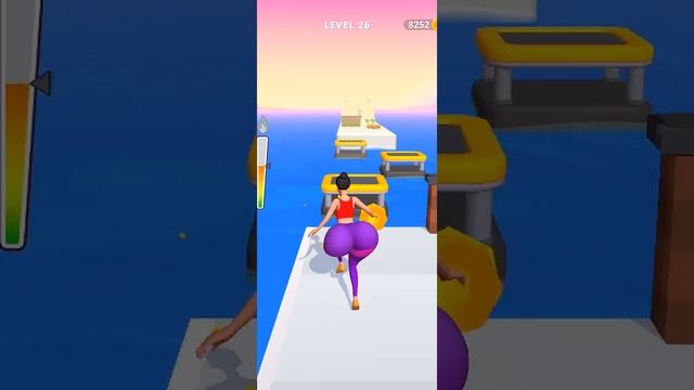 TWERK RACE 3D game MAX LEVEL ??? Gameplay All Levels Walkthrough iOS, Android New Game Update Level смотреть онлайн