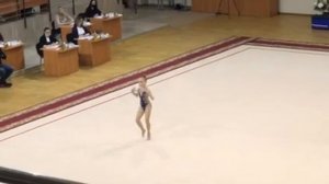 Художественная гимнастика Калмыкова Виктория .  Нам здесь 10 лет #художественнаягимнастика