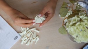 Elegant headband with dahlia / Нарядный ободок с георгином / DIY Tsvoric