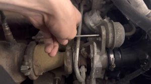 Сработка актуатора турбины m274 после прогрева