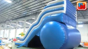 Батут-горка "Волна"