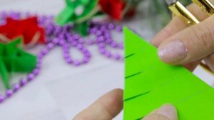 Ёлка из Бумаги своими руками ? Новогодние поделки 2021 из цветной бумаги Оригами Елка