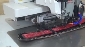 Автоматическая швейная машина для шьем текстильных стропах