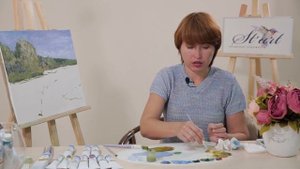 Бесплатный урок по масляной живописи: рисуем пейзаж (часть 1)