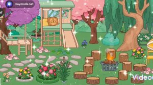 парк в тока бока, можете брать идею🩷