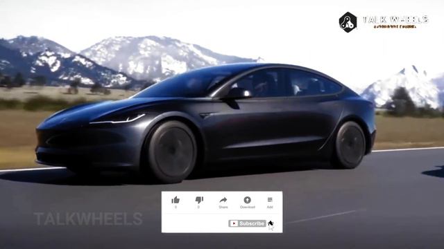 Tesla Reveals 2024 Tesla Model 3 Look at the Upgrades and Changes