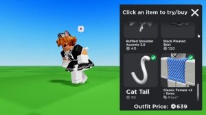 Cute Roblox Cat-Boy Maid Outfits