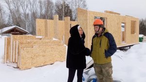 ДОМ ИЗ СИП ПАНЕЛЕЙ ПОЧТИ ГОТОВ!!!