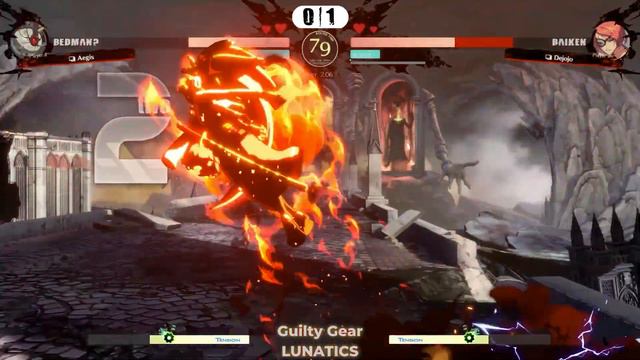 GGST ▰ #2 Bedman VS #3 Baiken | Aegis VS Dejojo | Celestial Floor | Ver. 2.06