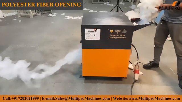 Cotton Opener / Polyester Fibre Opening Machine / Fiber Carding Machine смотреть онлайн