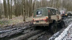 Луаз, УАЗ и Квадроциклы! Бодрая покатушка .