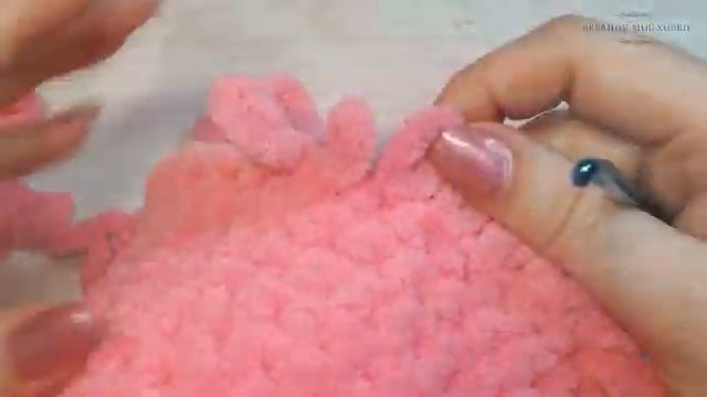 AMONG US из Alize Puffy Fine | Амонг Ас Мастер Класс Для Начинающих.