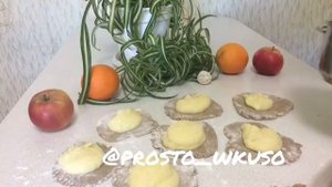 #калитки #вкусно #рецепт #выпечка *****КАЛИТКИ С КАРТОШКОЙ ИЗ РЖАНОЙ МУКИ*****