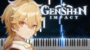 Sink Into Oblivion (Genshin Impact) - Synthesia / КАВЕР НА ПИАНИНО