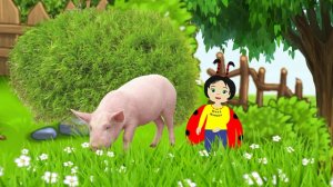 Изучаем домашних животных. Первые слова для малыша. Развивающий мультфильм.