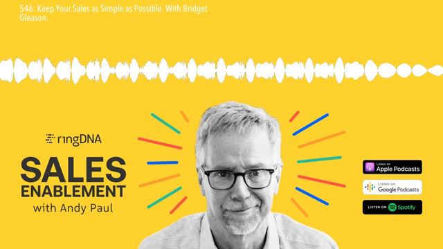 546: Keep Your Sales as Simple as Possible. With Bridget Gleason. смотреть онлайн
