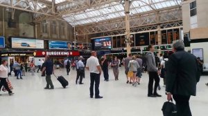 Charing Cross Station, London.