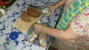 Бутерброд с чаем.