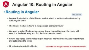 Angular 10 Tutorial #34 - Angular Router Tutorial | Angular 10 Tutorial For Beginners