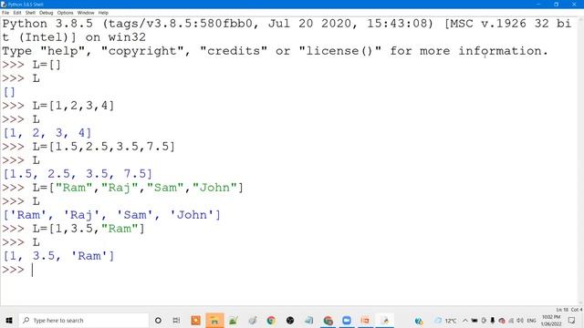 Introduction to List in Python