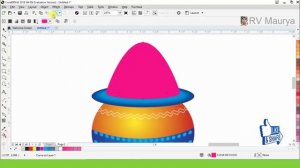 #59 How to Holi Drawing | Basic CorelDraw in Hindi