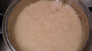 Плов из пропаренного риса со свининой