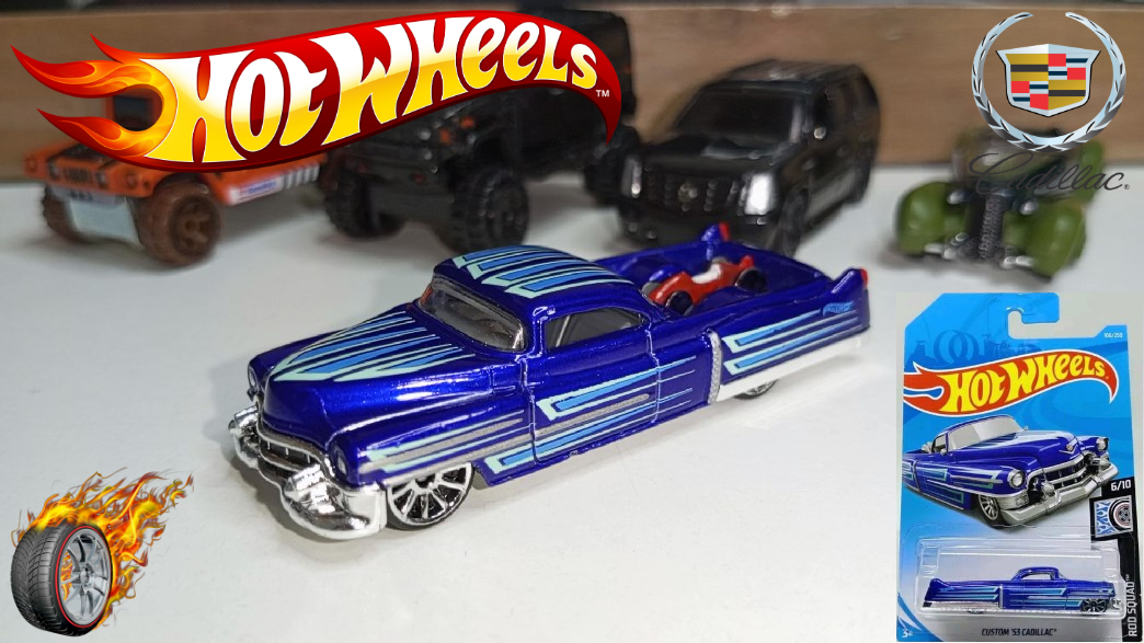 Custom Hot Wheels Custom 53 Cadillac HW Rod Squad 6/10