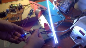 [Ремонт] Переделка монитора CCFL на LED. W2242S-bf