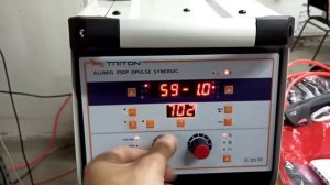 Triton Alumig 250P Dpulse Synergic. Как работает Job List