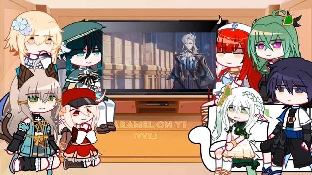 Genshin Impact Reacts To Fontaine Trailer! || The Final Feast ||