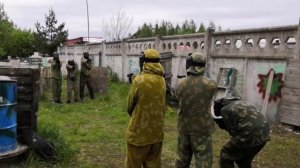 Детский страйкбол. Стенка на стенку 3х3.