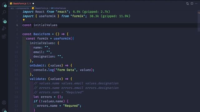 06 lecture form validation - React Formik Yup हिंदी में смотреть онлайн