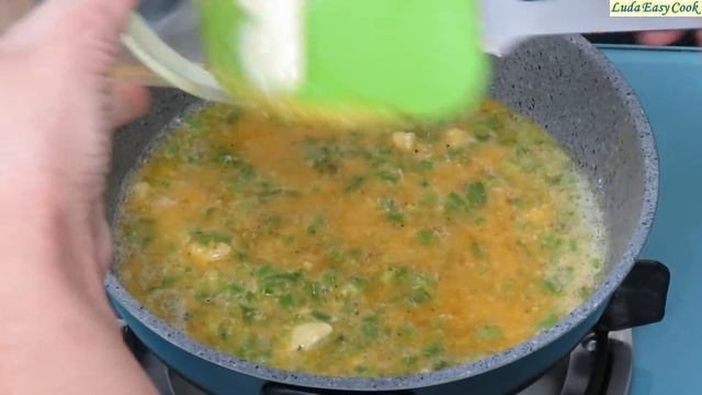 ЗАВТРАК ЗА 10 минут Омлет Рулет ВКУСНЫЙ Яичный Рулет с Сыром Люда Изи Кук Завтрак 10 Min Breakfast