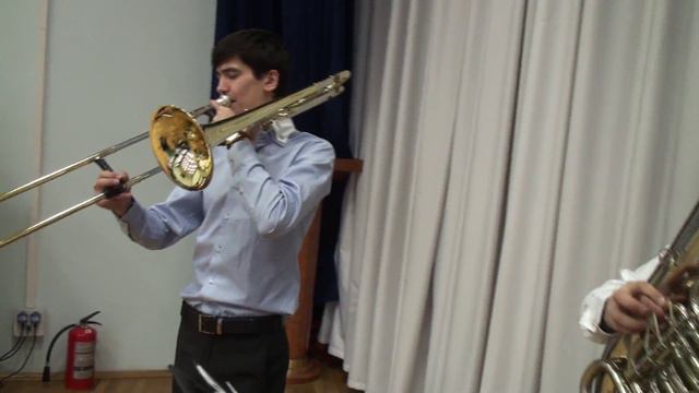 New Life Brass West Side Story " Tonight"-L.Bernstein-arr.by Jack Gale смотреть онлайн