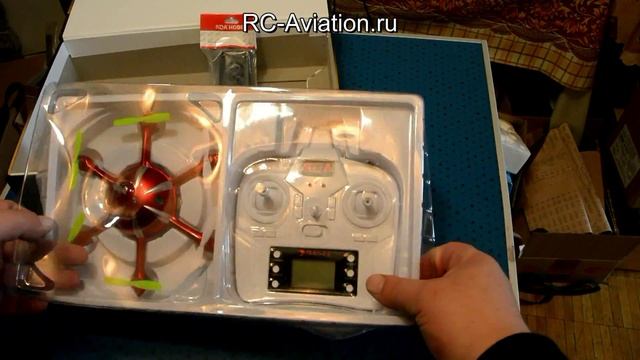 Распаковка гексакоптера ROA Alien-X6 Pro Wifi FPV смотреть онлайн