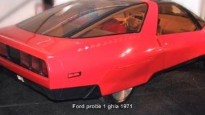 #2691. Ford probe 1 ghia 1971 (Prototype Car)