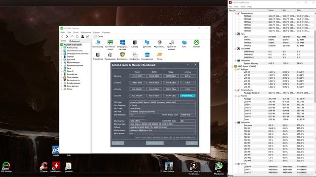 Системный блок - Ryzen 5 5600G + Gtx 1060 6gb. Тестирование в играх + синтетика. смотреть онлайн