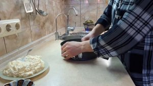 Наливной пирог " Творожный"