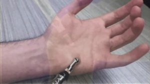 Акупунктурный электромассажер Массажная ручка Меридиан