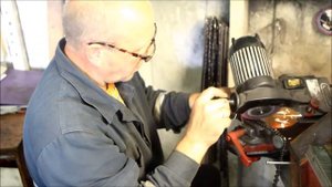 Заточка цепи пилы Husqvarna